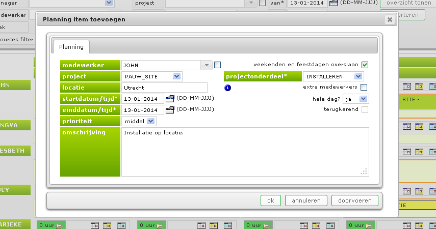 planning-item toevoegen planning-item toevoegen