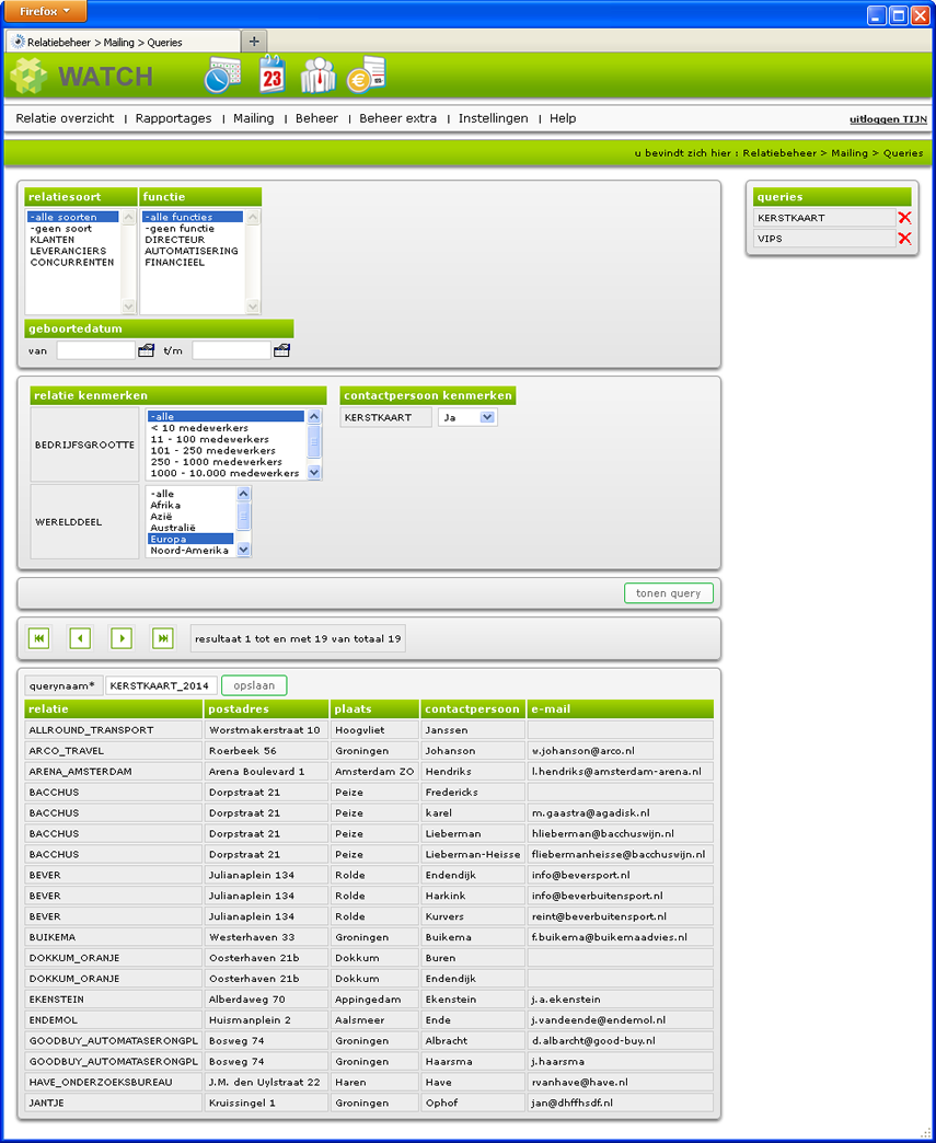 query maken query maken